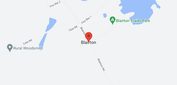map of 87 BLAIRTON ROAD